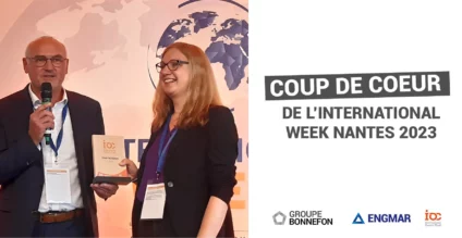 ENGMAR et le GROUPE BONNEFON, récompensés lors de la Soirée de Clôture de l&rsquo;International Week Nantes 2023